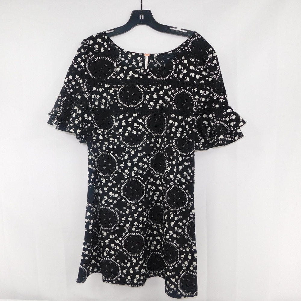 Free People Boho Circle Smock Sheath Dress Size 8
